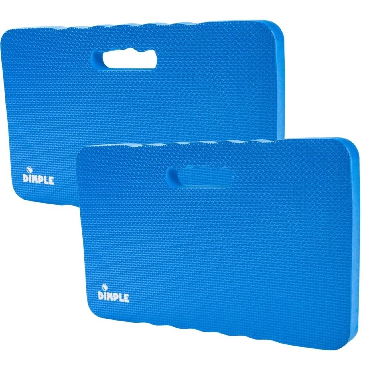 Dimple High Density Foam Kneeling Pad 2 Pack Blue 17.8X11 For Gardening Yoga